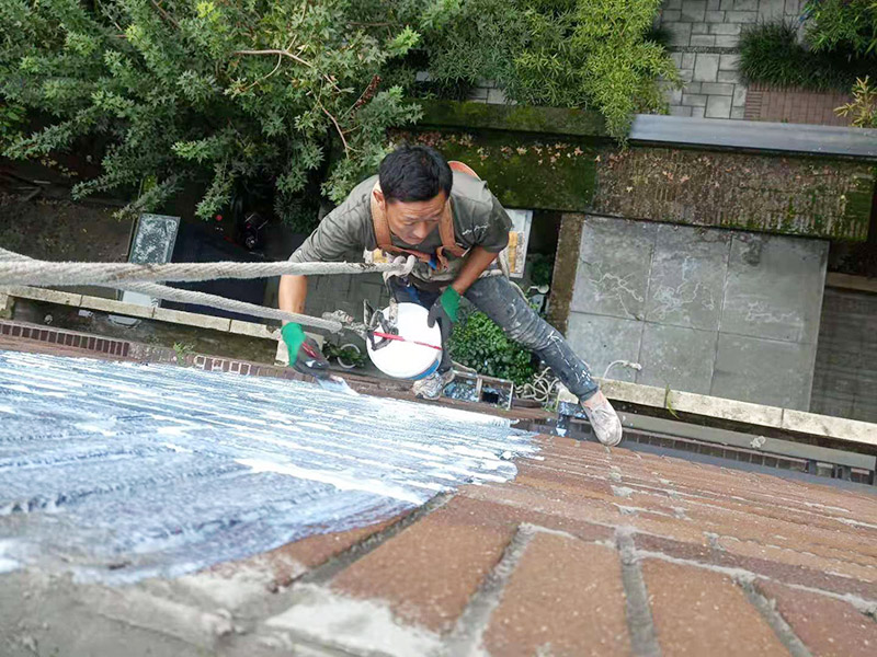 屋面基層處理做防水